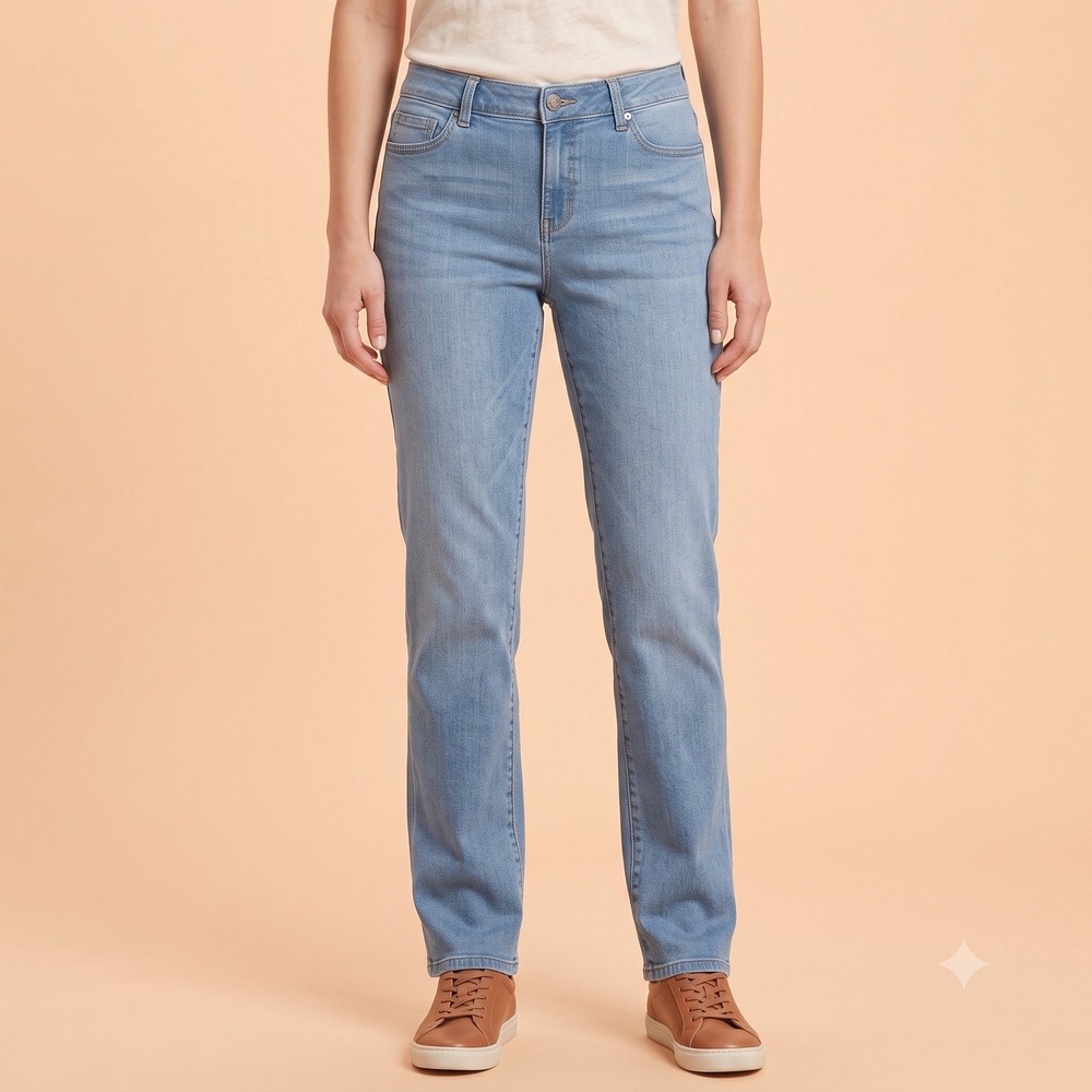 Red River Outfitters 18T March Wash Straight Leg Stretch Tall Jeans Blue EUC